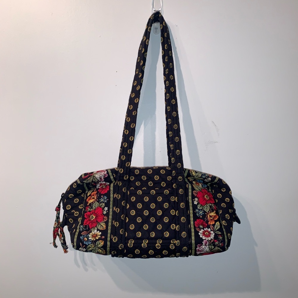 Vera Bradley Retired Vibrant Black Bag